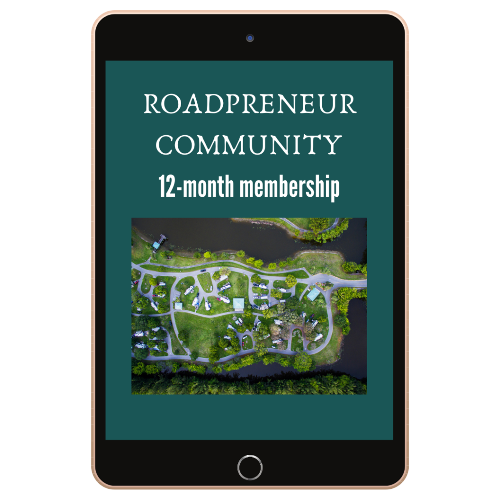 roadpreneur community gift for rv entrepreneurs